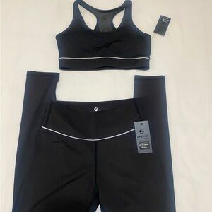 Black Women's Activewear Set